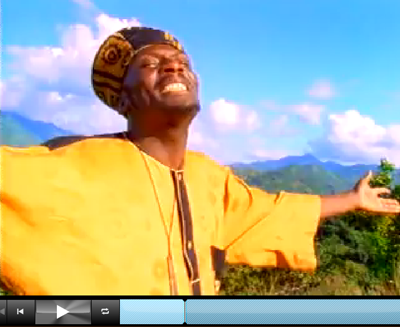 Resource screen shot showing joyous man in the montains